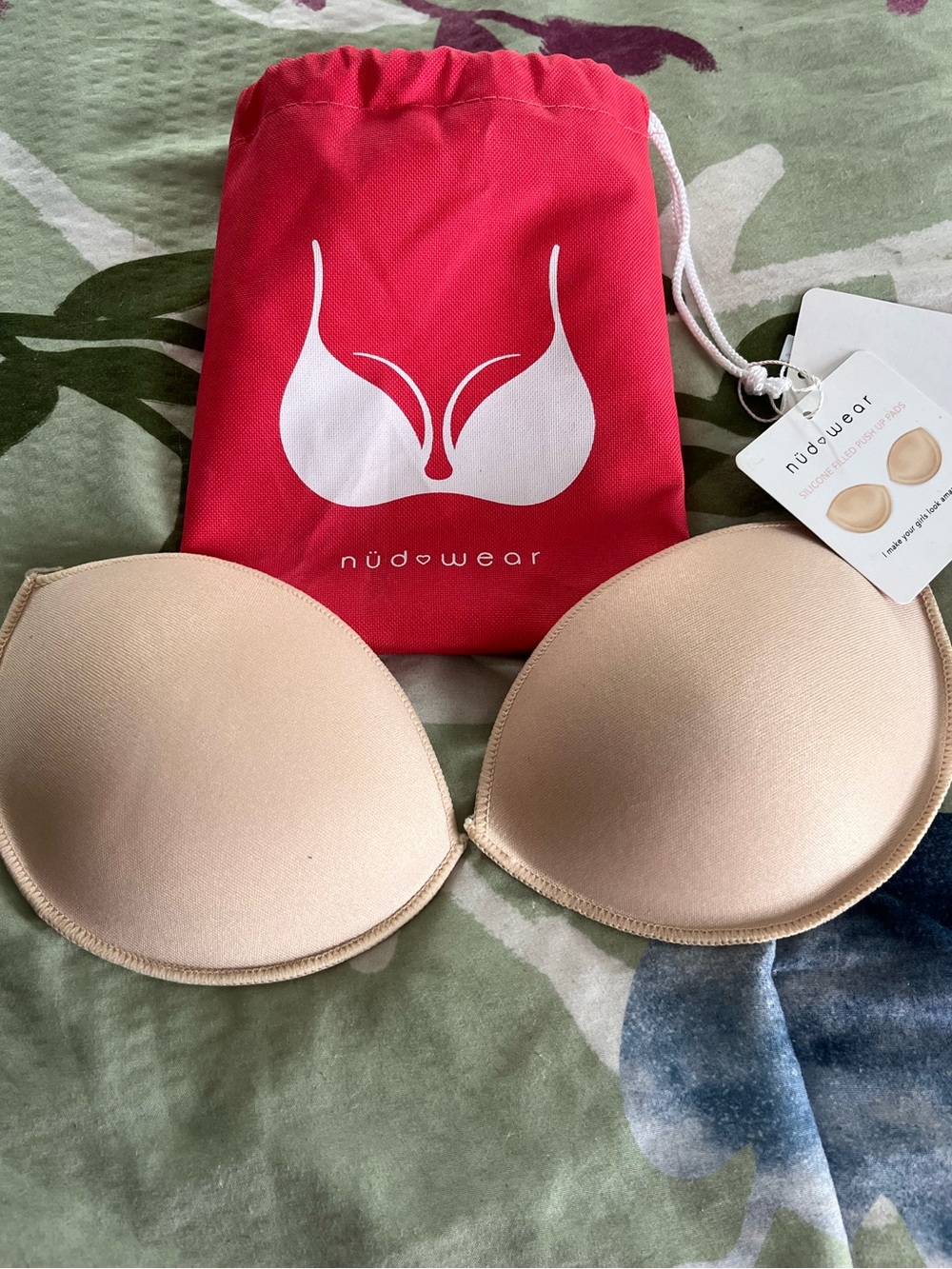 nud❤️wear silicone bra inserts
